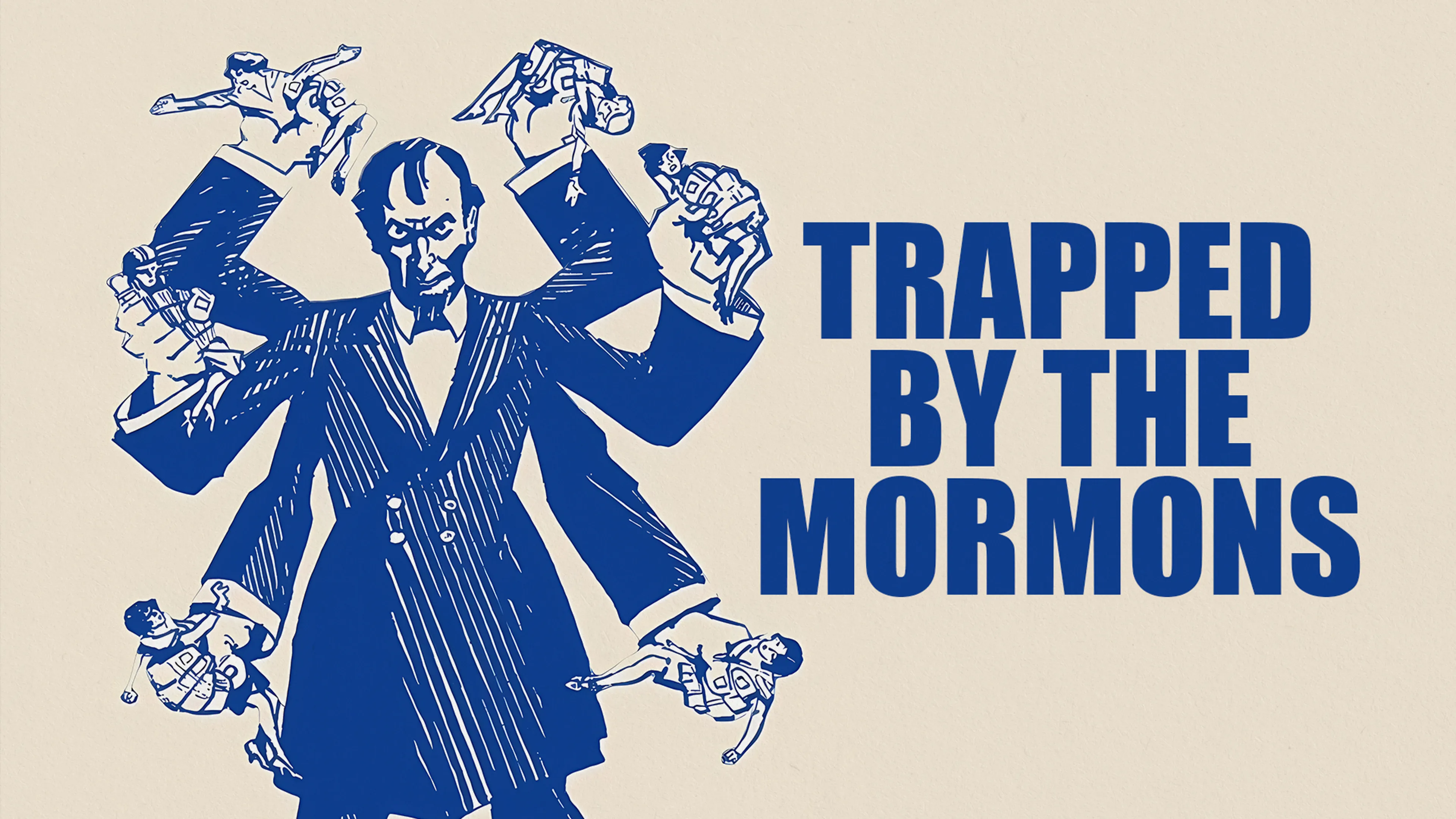 Trapped by the Mormons poster